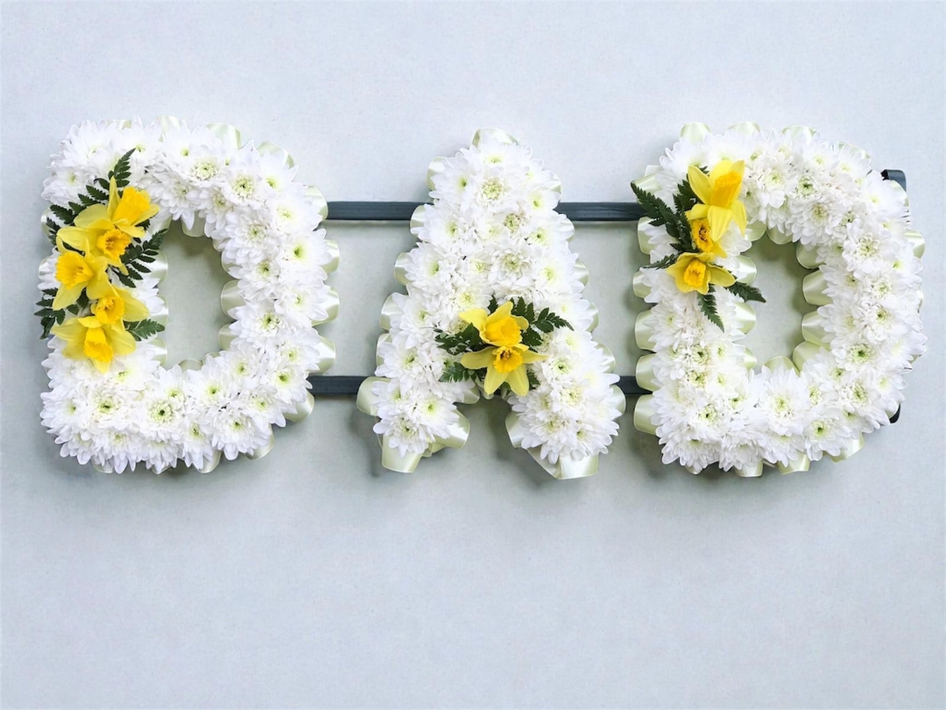 Mum, Dad  or Nan Tribute letters