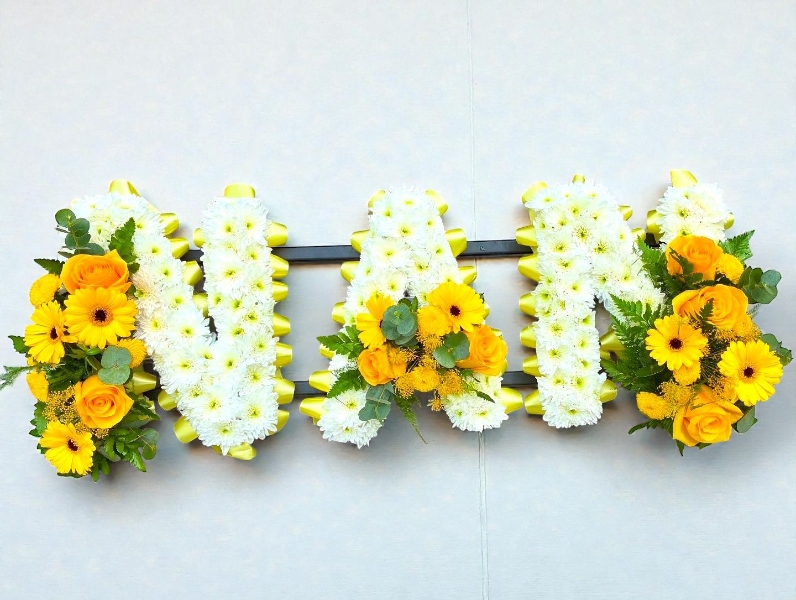Mum, Dad  or Nan Tribute letters