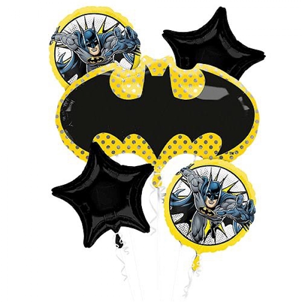 Batman Helium Balloon Bouquet