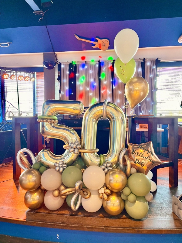 Double Number Balloon Stacker Column
