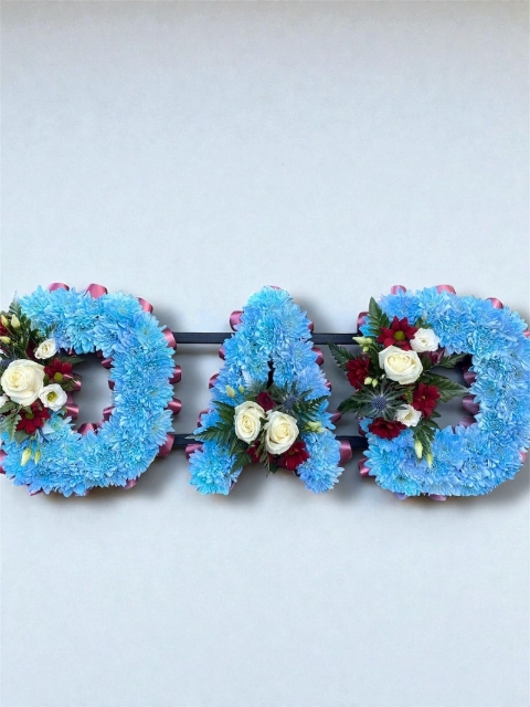Mum, Dad  or Nan Tribute letters