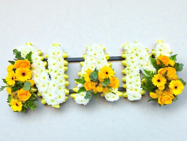 Mum, Dad  or Nan Tribute letters