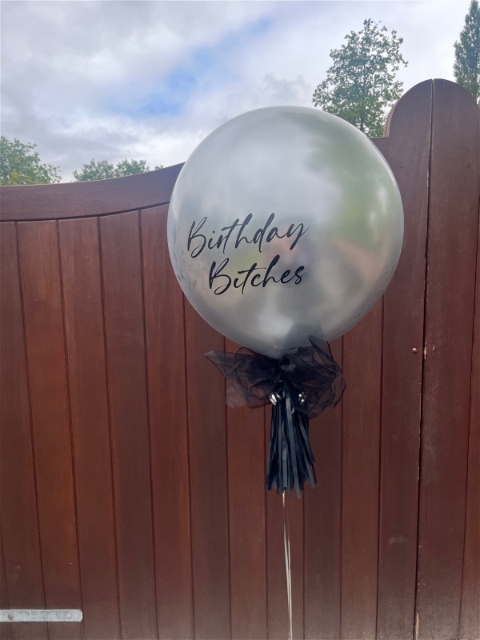 Personalised Filled Orb Balloon